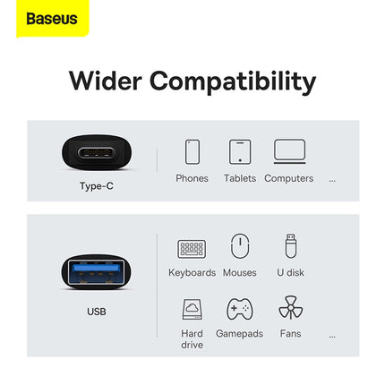 Adaptador Mini USB-C a USB 3.1, Baseus