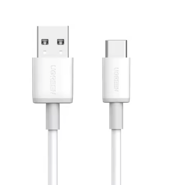 Cable carga rápida USB-A a USB-C 3A UGREEN Blanco