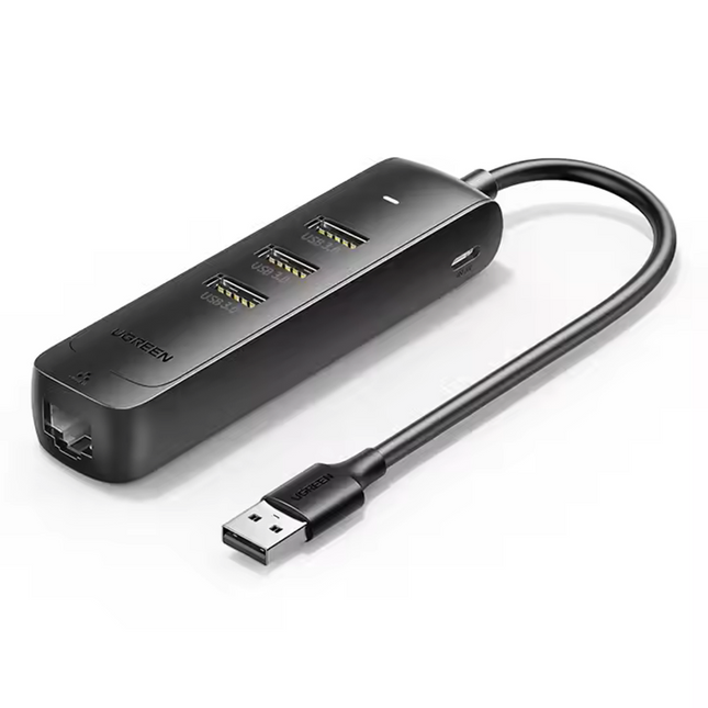 Hub USB 3.0 5 en 1 USB 3.0x3  RJ45x1 Ugreen
