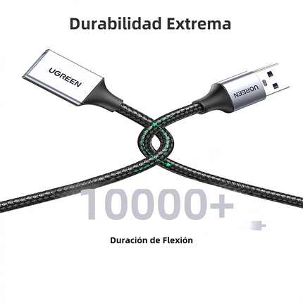 Cable Extension USB 3.0 macho a hembra Ugreen 5 Metros