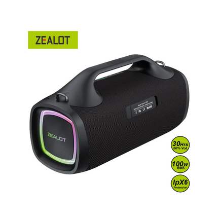 Parlante Inalámbrico Zealot S79 IP67 100W