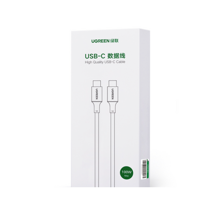 Cable Carga Rapido USB-C a USB-C PD100W Ugreen 3 Metros