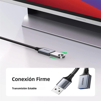 Cable Extension USB 3.0 macho a hembra Ugreen 5 Metros