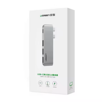 Adaptador 4 en 1 USB-C a USB 3.0x4 Ugreen