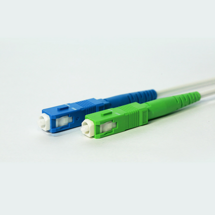 Patchcord de Fibra SC/APC-LC/UPC 3mm PVC G652D 3m Pack 20 Unid