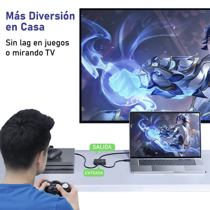 Switch HDMI 2 en 1, UGREEN, 4K@60Hz