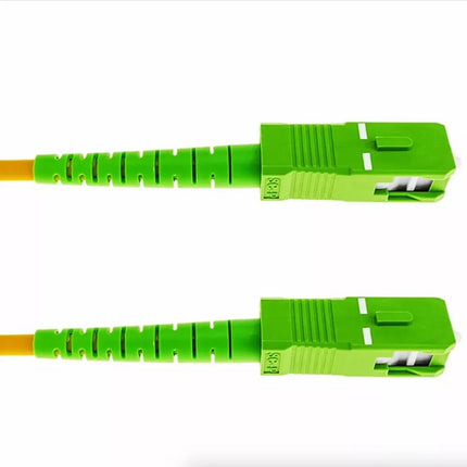 Patch Cord de Fibra SC/APC-SC/APC 3mm PVC G652D 2m Pack 10